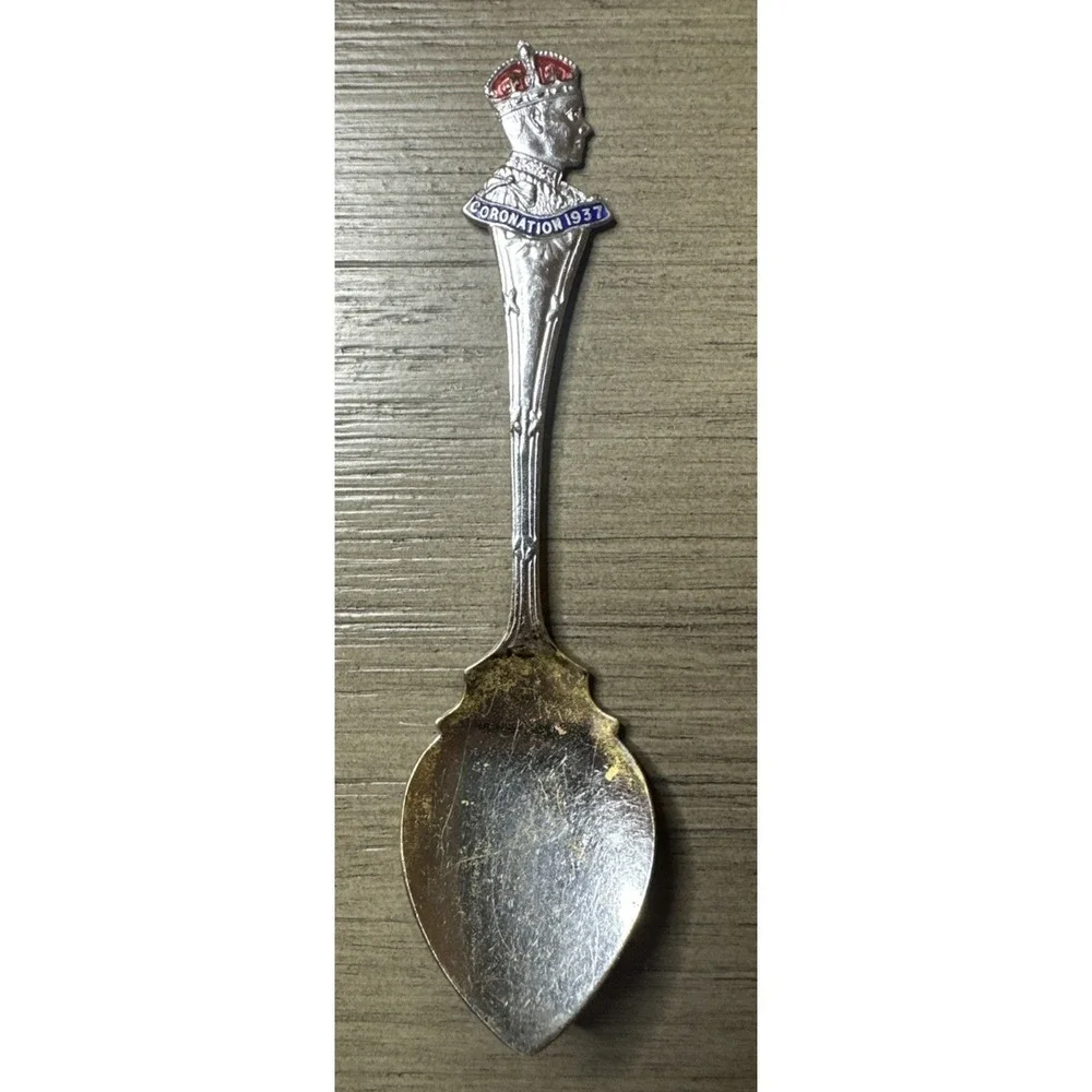 Coronation 1937 Vintage Souvenir Spoon Collectible